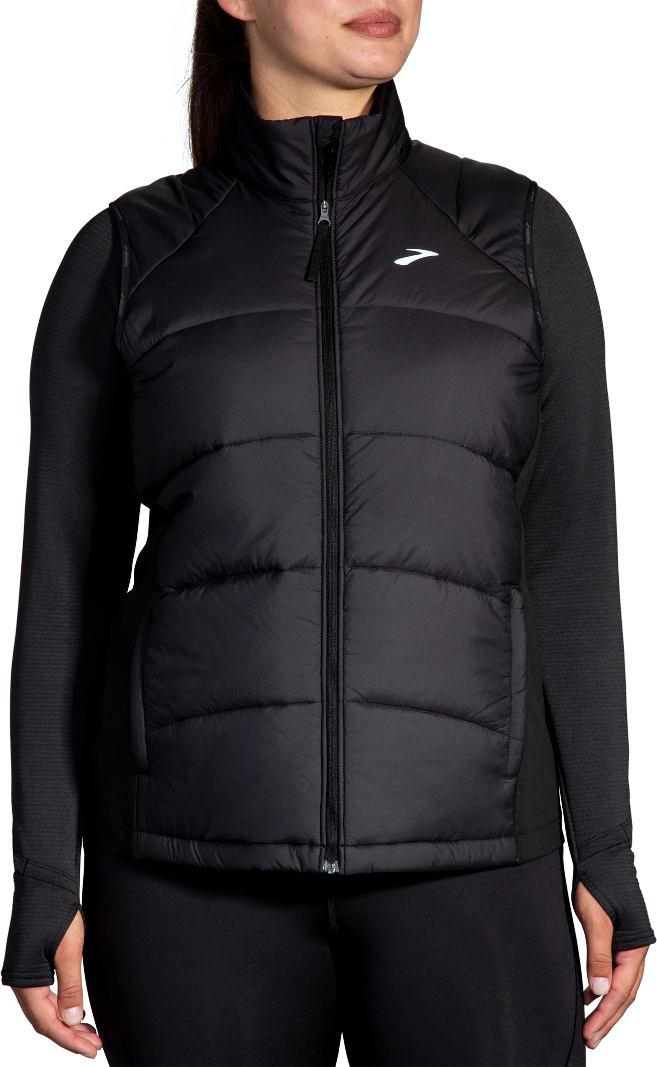 Women's Shield Hybrid Vest 3.0 (001 - Black) - Image 2