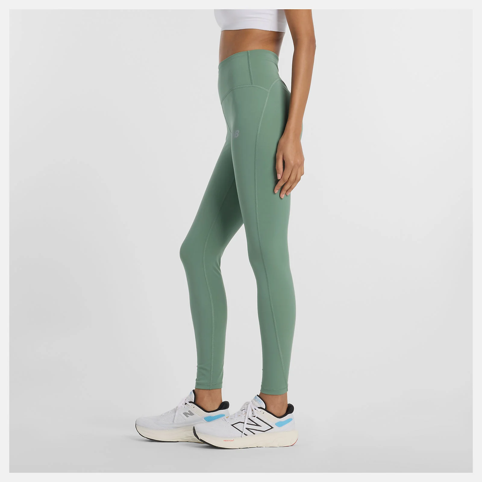 Women's Sleek Pocket High Rise Legging 27" (DKJ - Dark Juniper) - Image 4