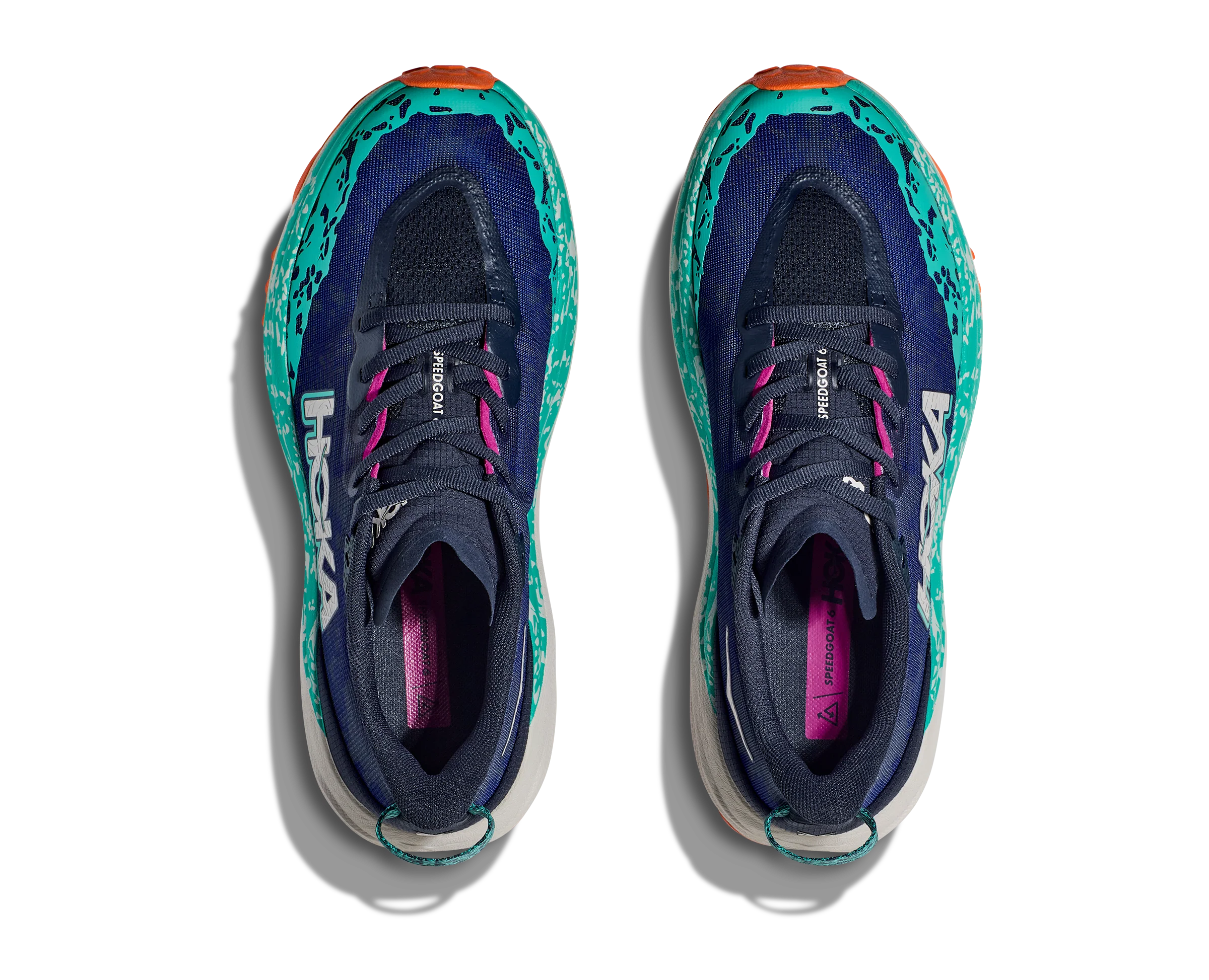 Women's Speedgoat 6 (VYM - Varsity Navy/Meteor) - Image 6