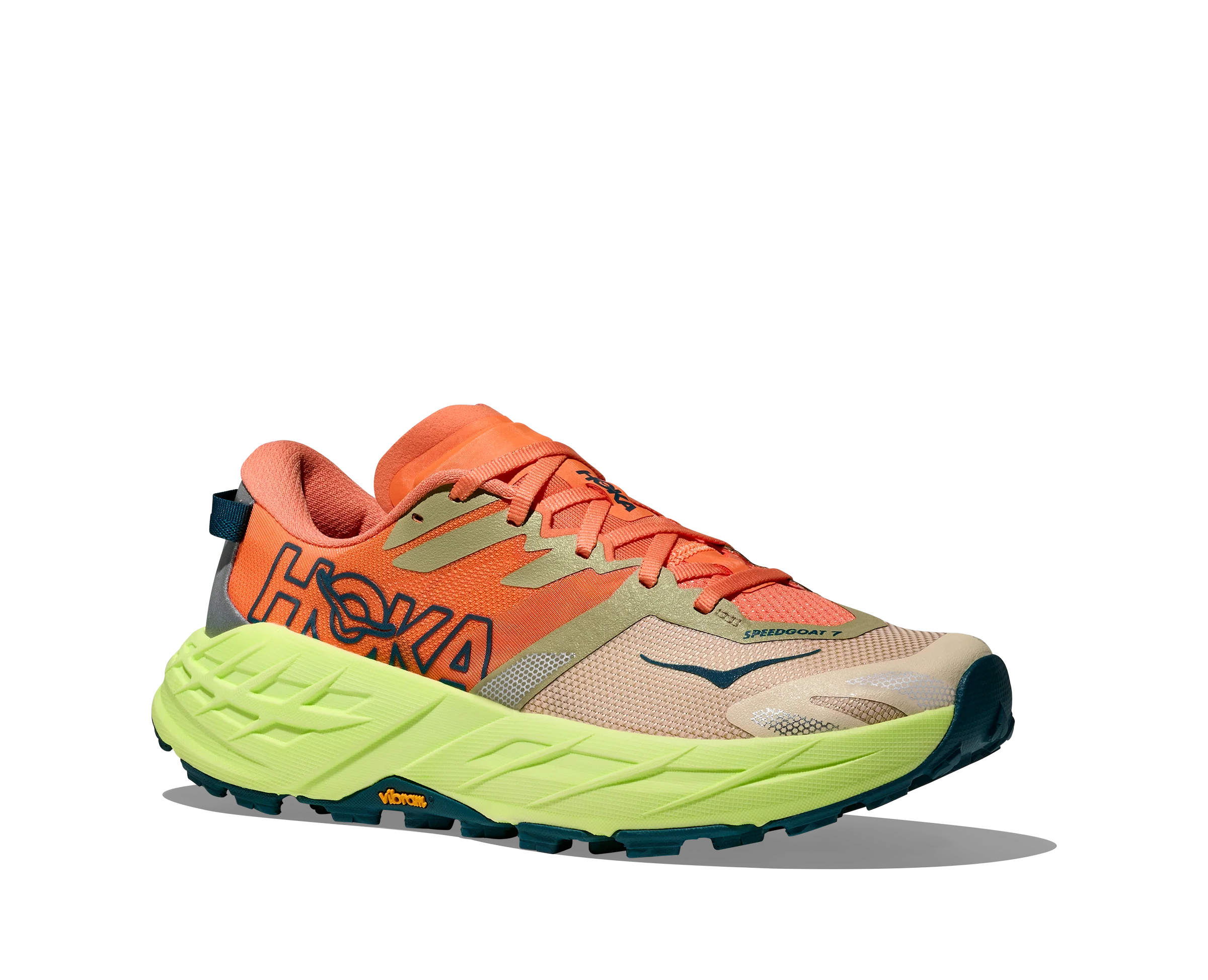 Women's Speedgoat 7 (PYZ - Persimmon/Neon Yuzu) - Image 3