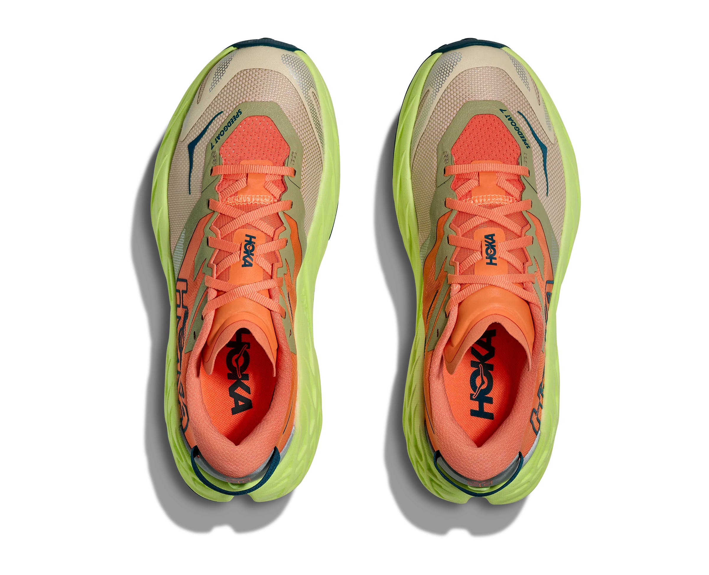 Women's Speedgoat 7 (PYZ - Persimmon/Neon Yuzu) - Image 5
