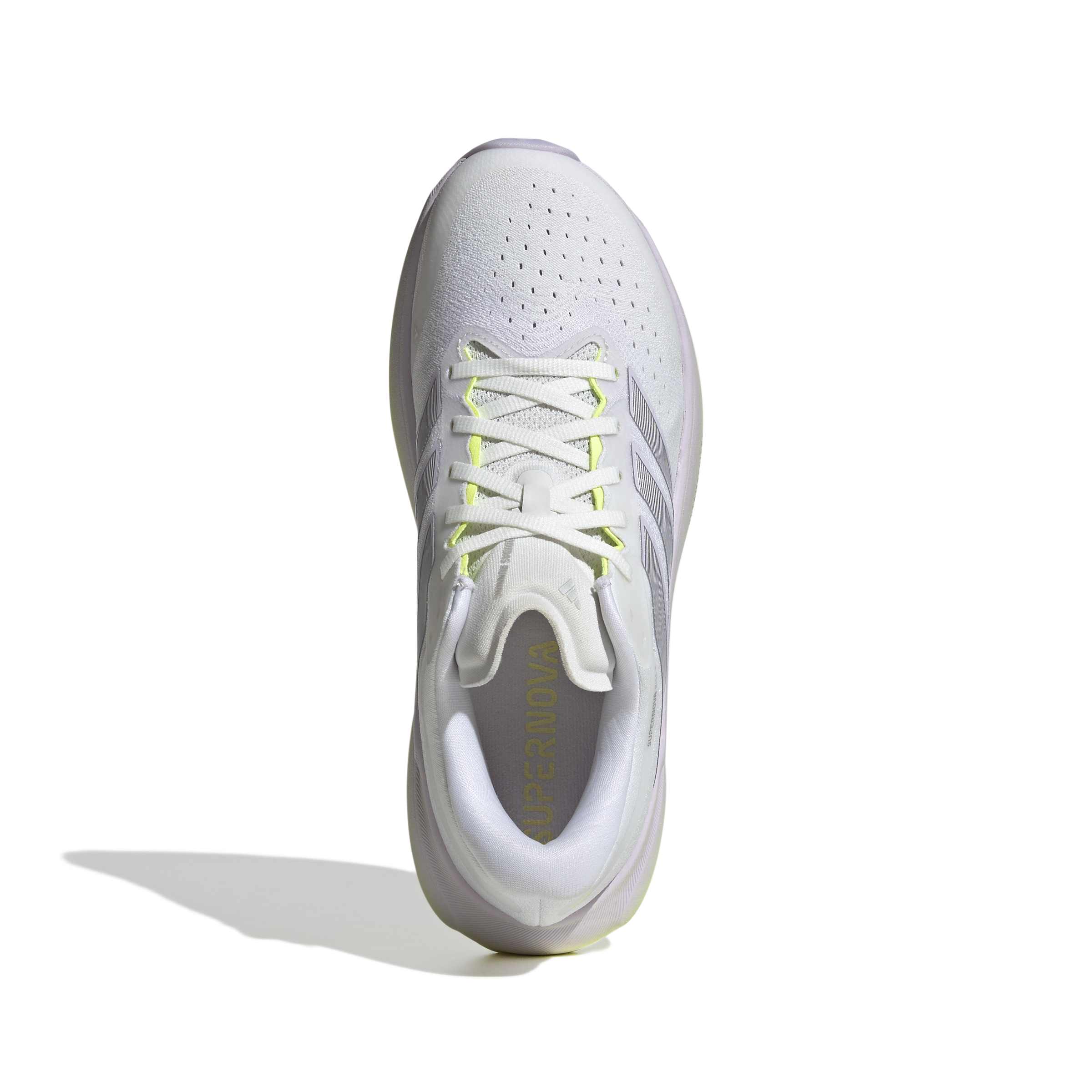 Women's Supernova Rise 3 (Crystal White/Silver Metallic/Purple Tint) - Image 4