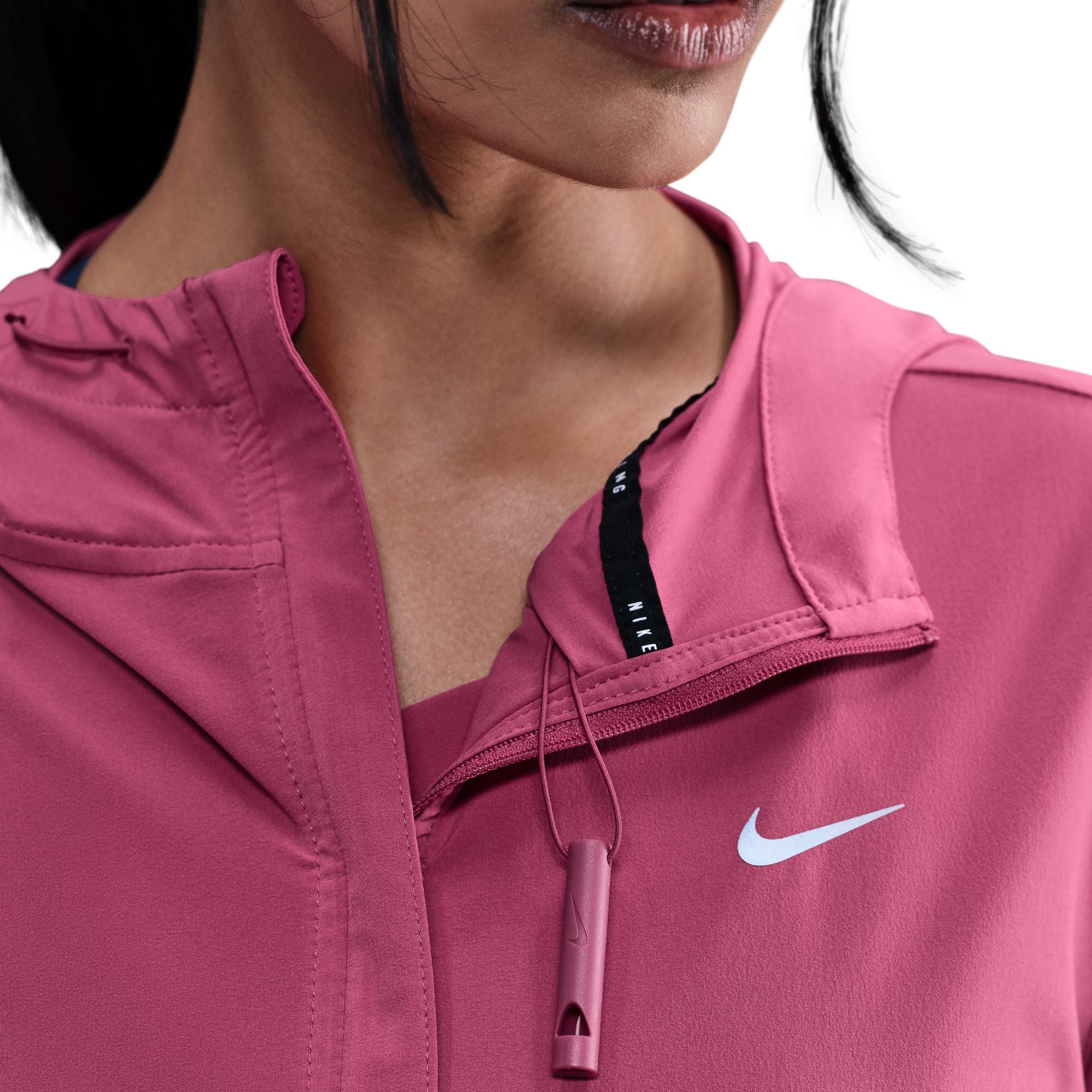 Women's Swift Women's Repel Packable Running Jacket (634 - Sweet Beet/Reflective Silver) - Image 3