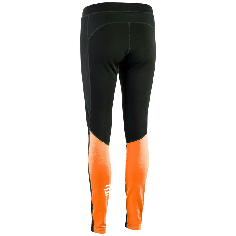 Women's Tights Winter (38000 - Black/Shocking Orange) - Image 2