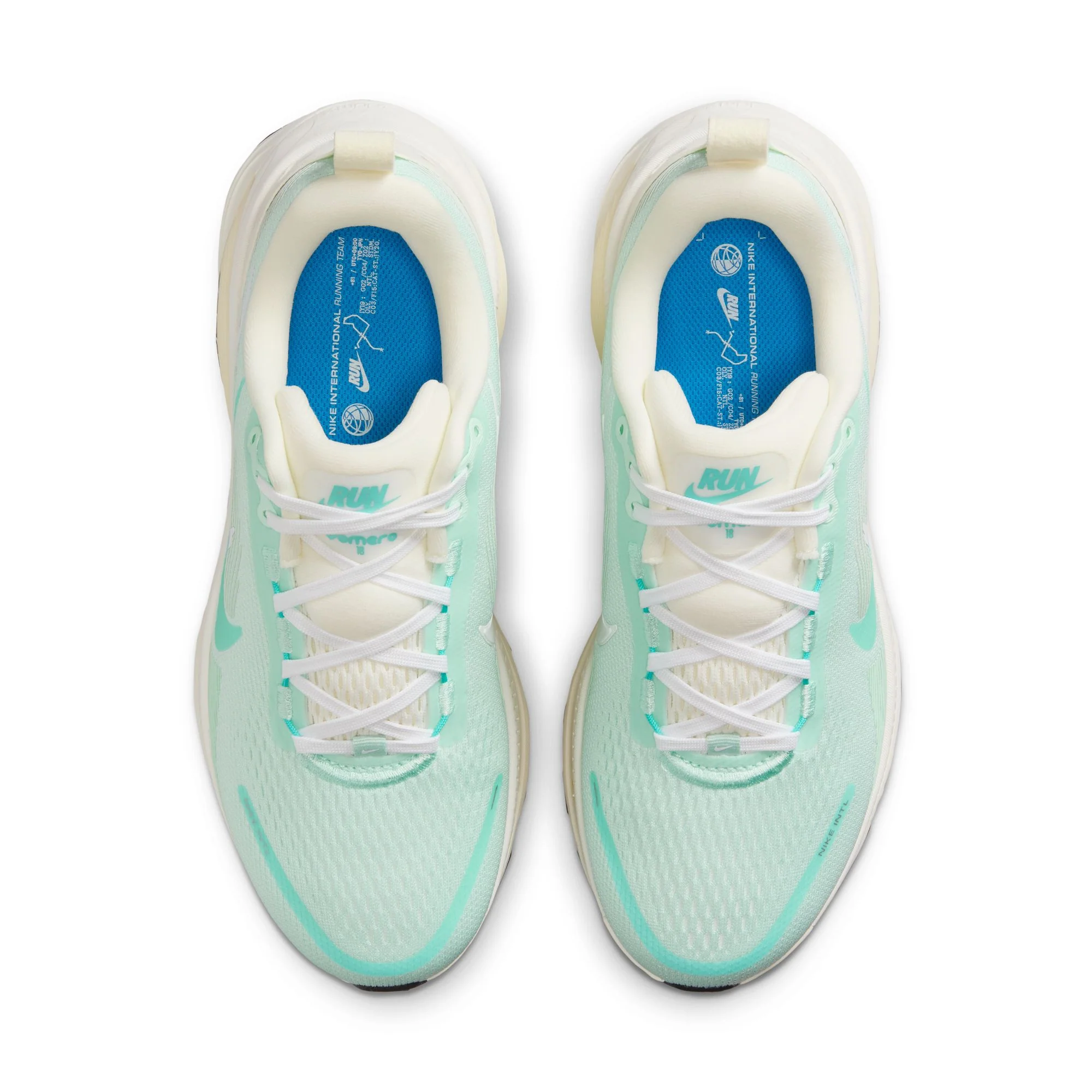 Women's Vomero 18 (331 - Mint Foam/Bleached Turq-Sail-Topaz Gold) - Image 7