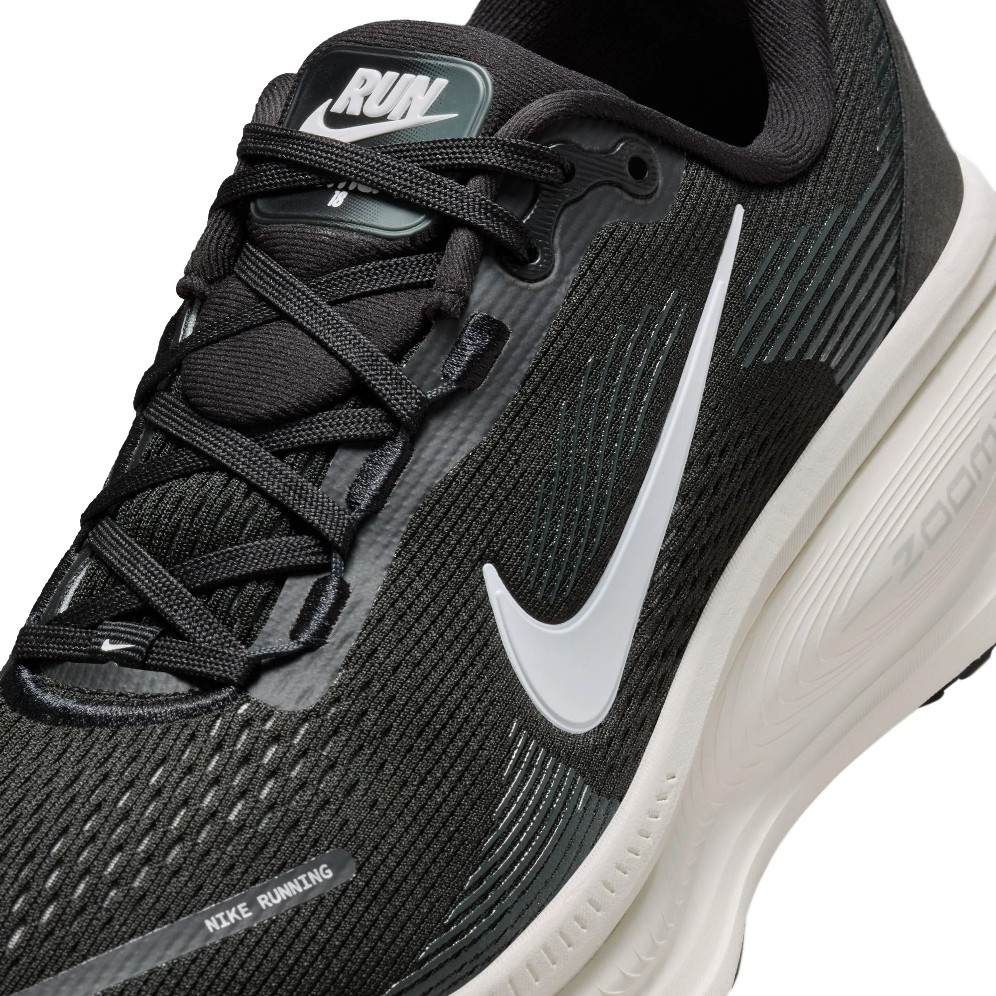 Women's Vomero 18 (005 - Black/Summit White-Coconut Milk) - Image 4